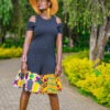 Kitenge Flare Dress - Image 4
