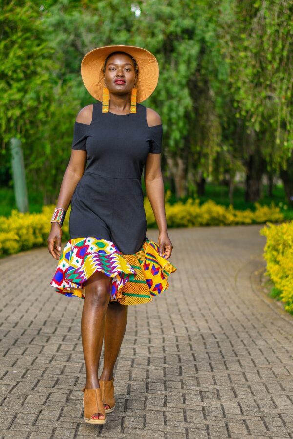 Kitenge Flare Dress