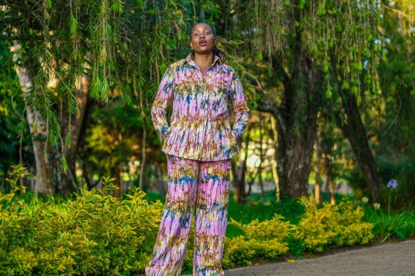 Tie-Dye Kitenge Lounge Set