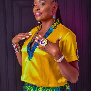 Vibrant Fusion Two-Piece Set